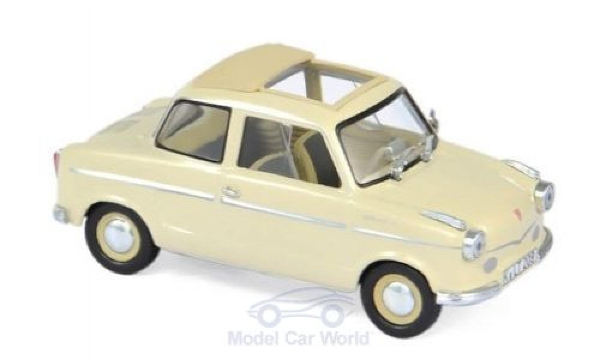 NSU Prinz 1/43 Norev II beige 1959 modellino in miniatura
