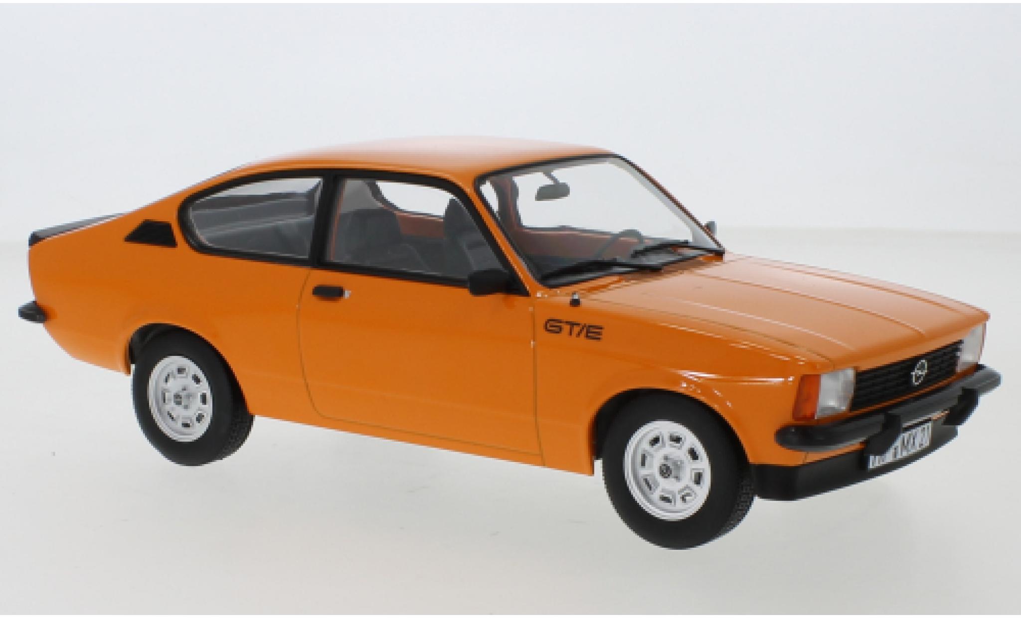 Opel Kadett 1/18 Norev C GT/E orange 1977 modellino in miniatura
