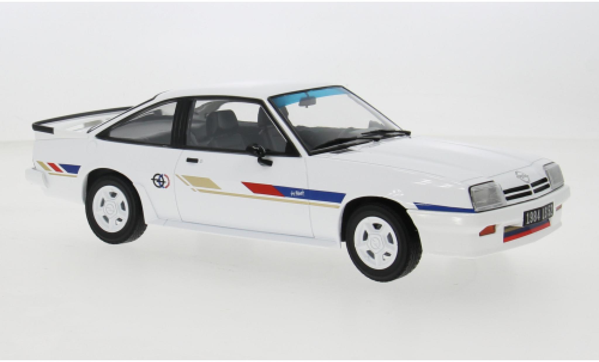 Opel Manta 1/18 Norev B GSi Guy Frequelin weiss 1984 1:18 modellino in miniatura