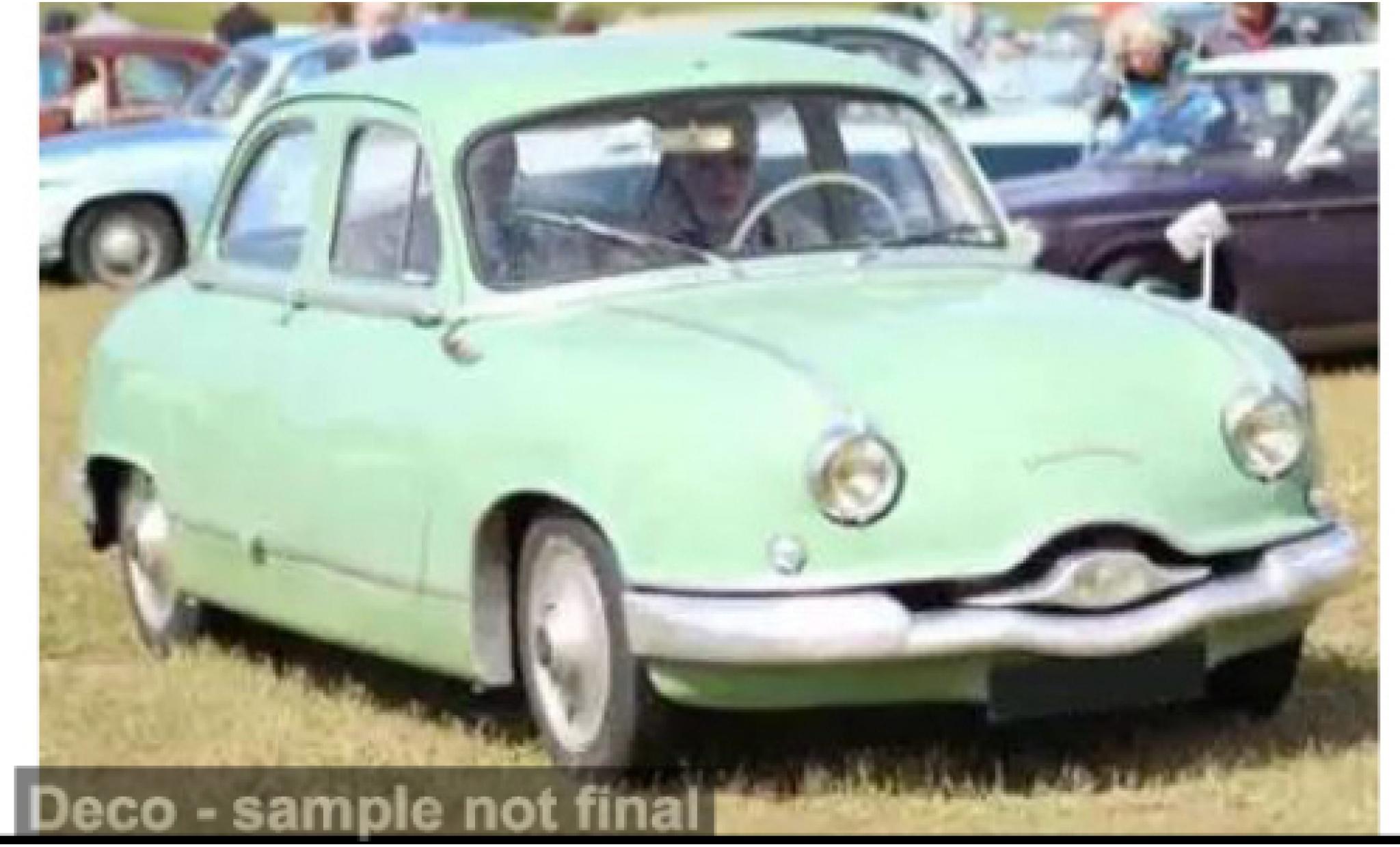 Panhard Dyna Norev Z12 grün 1958 1:87 modellino in miniatura