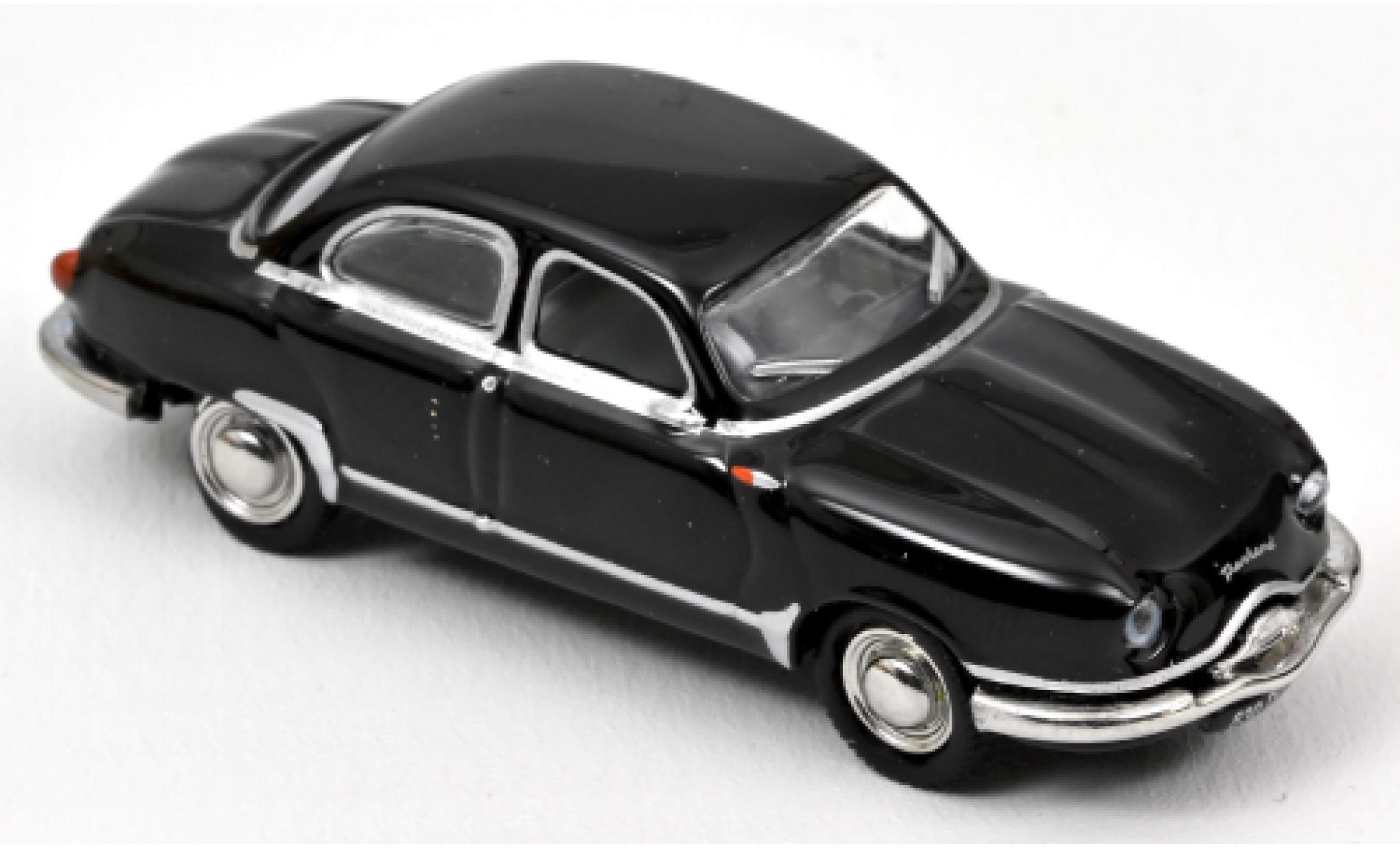 Panhard Dyna 1/87 Norev Z12 nero 1957 modellino in miniatura