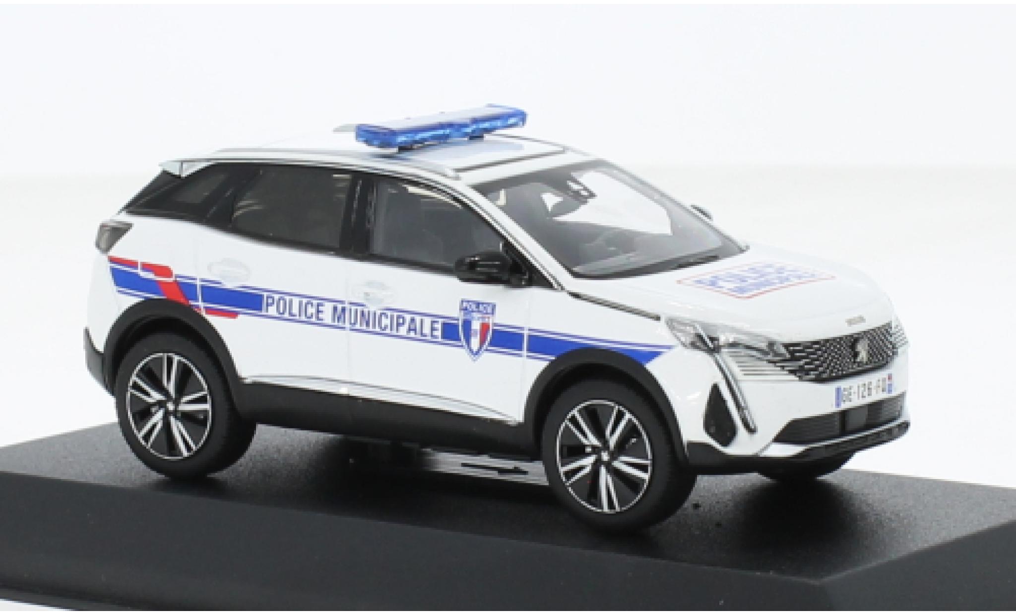 Peugeot 3008 1/43 Norev Police Municipale (F) 2023 1:43 modellino in miniatura