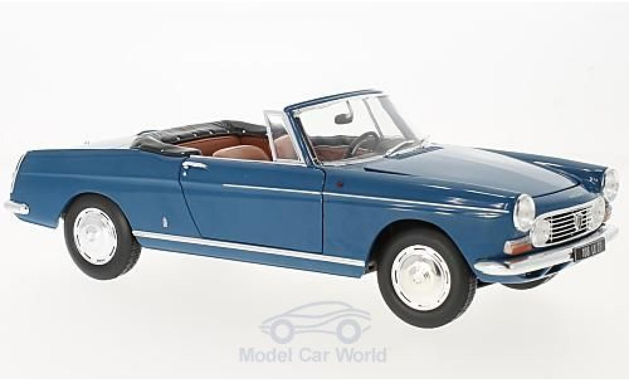 Peugeot 404 Cabriolet 1/18 Norev Cabriolet blu 1967 modellino in miniatura