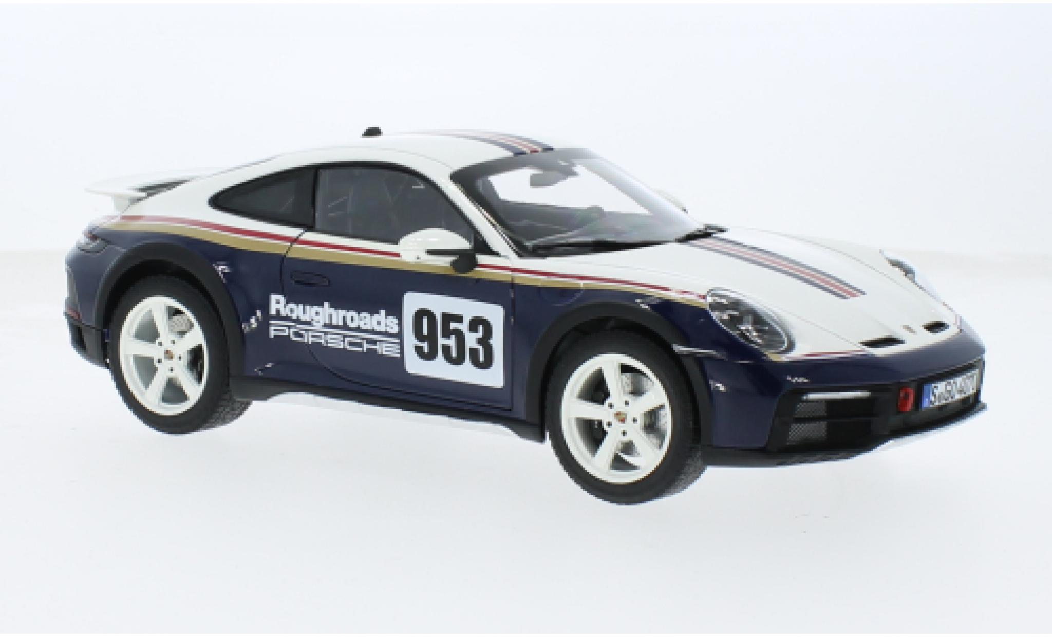 Porsche 992 1/18 Norev 911  Dakar Roughroads 2022 1:18 modellino in miniatura