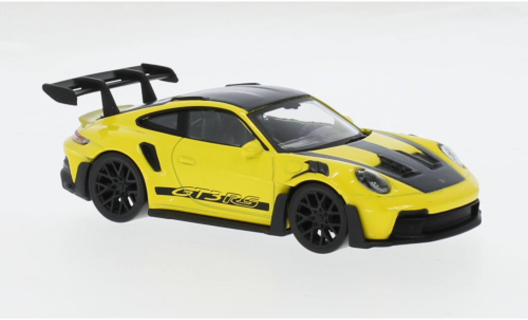 Porsche 992 GT3 R 1/43 Norev 911  S gelb/schwarz 2022 1:43 modellino in miniatura