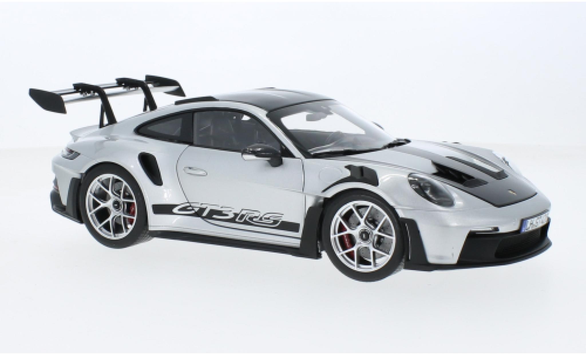 Porsche 992 GT3 R 1/18 Norev 911  S silber 2022 1:18 modellino in miniatura