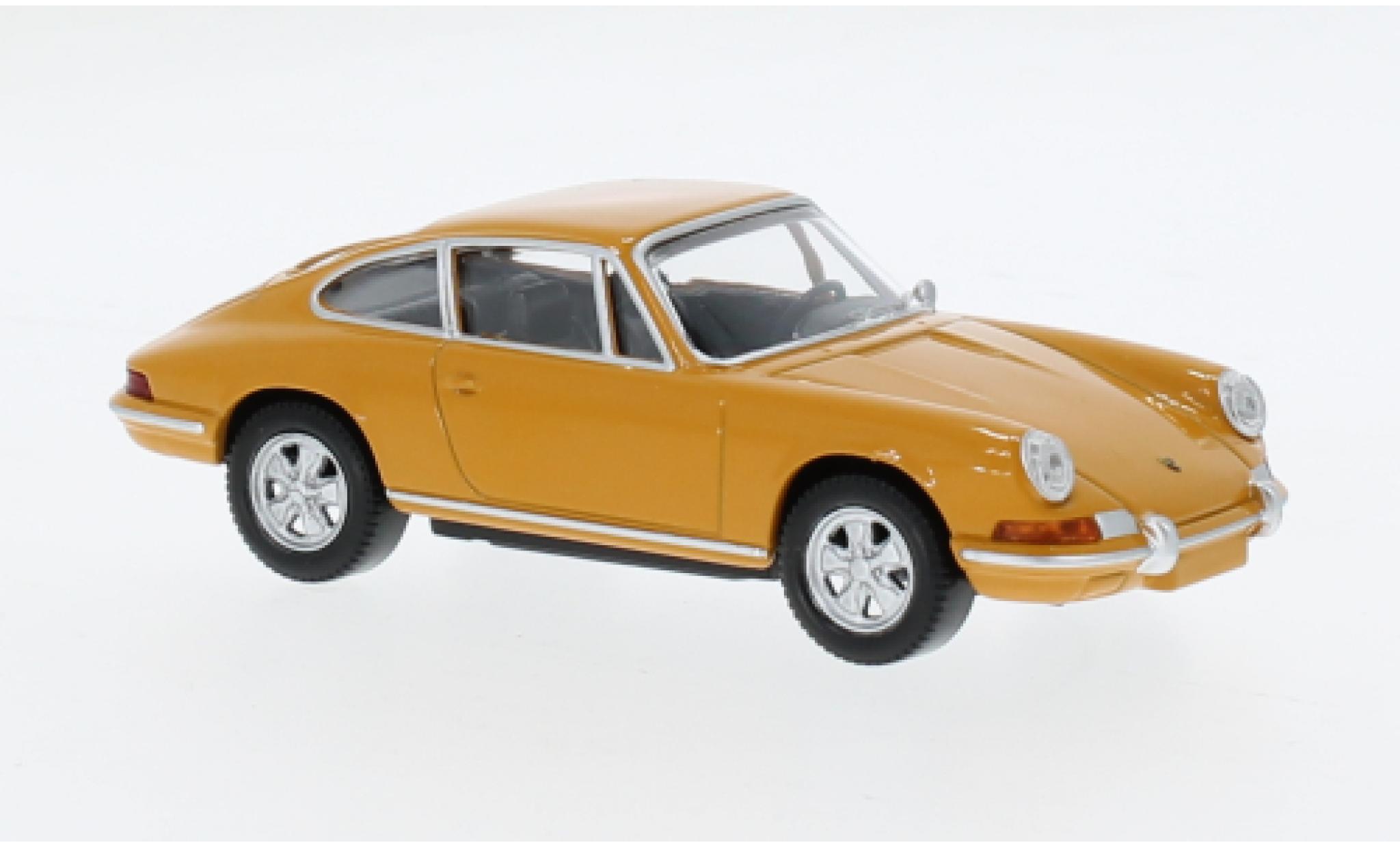 Porsche 911 1/43 Norev gelb 1969 1:43 modellino in miniatura