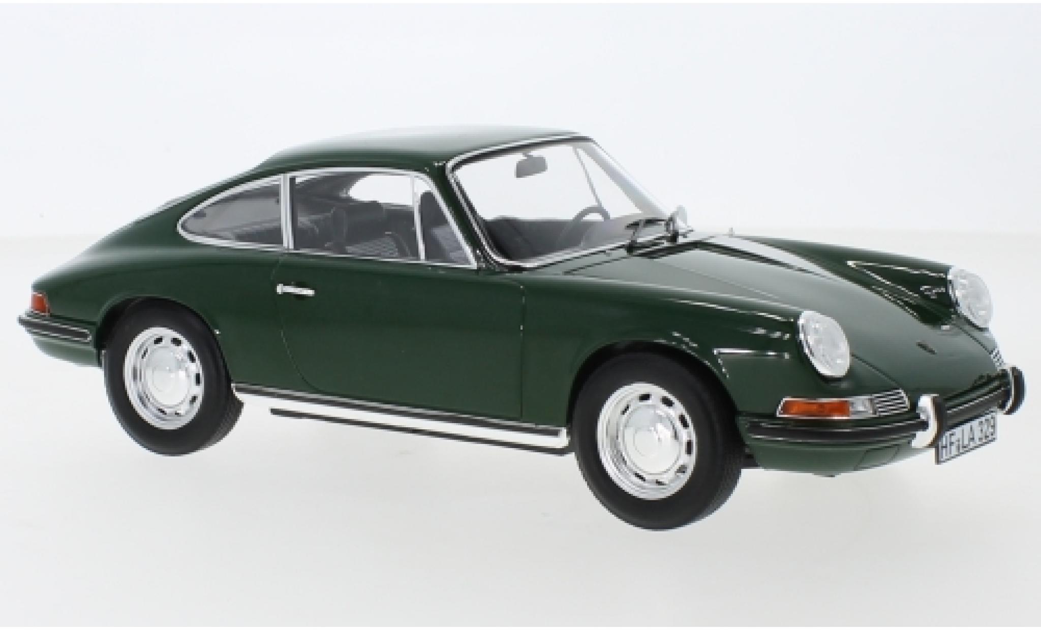 Porsche 911 1/18 Norev L verde 1968 modellino in miniatura