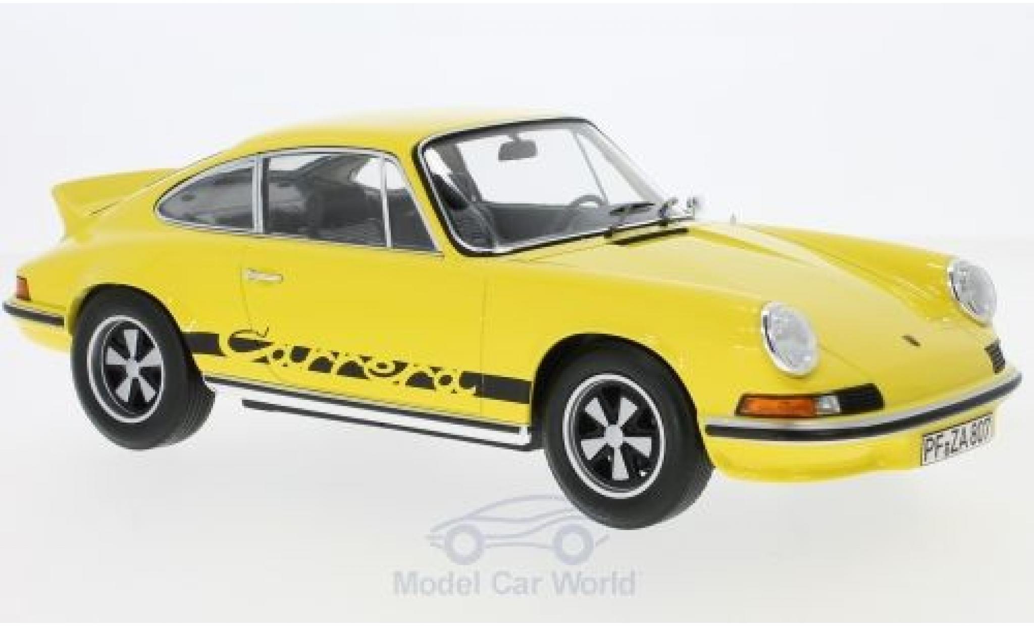Porsche 911 SC 1/18 Norev RS Touring giallo/nero 1973 modellino in miniatura