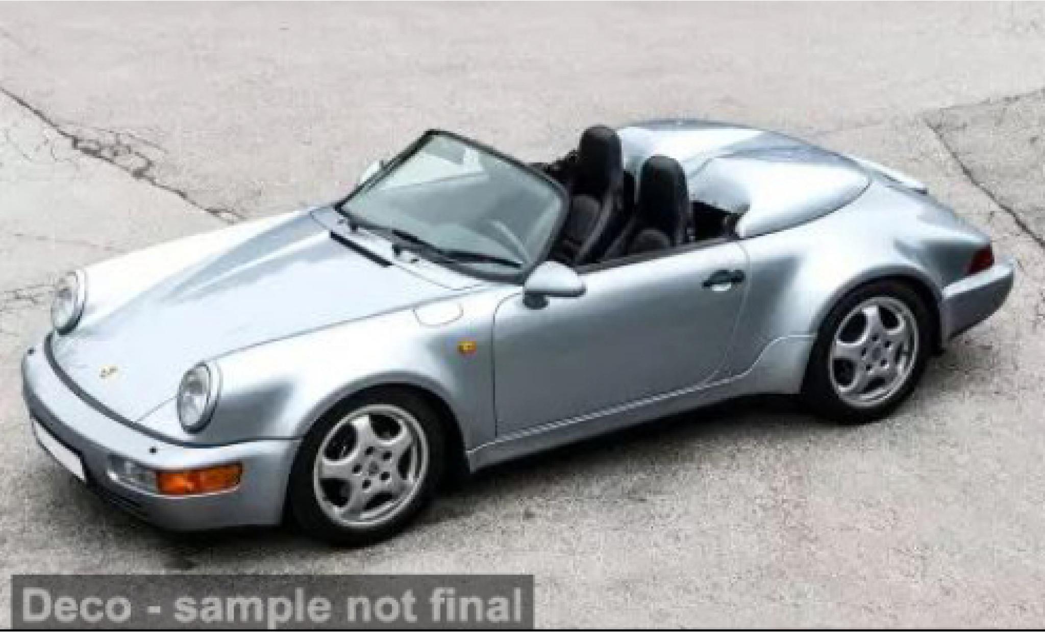 Porsche 993 Norev 911 Speedster WTL silber 1 1:18 modellino in miniatura