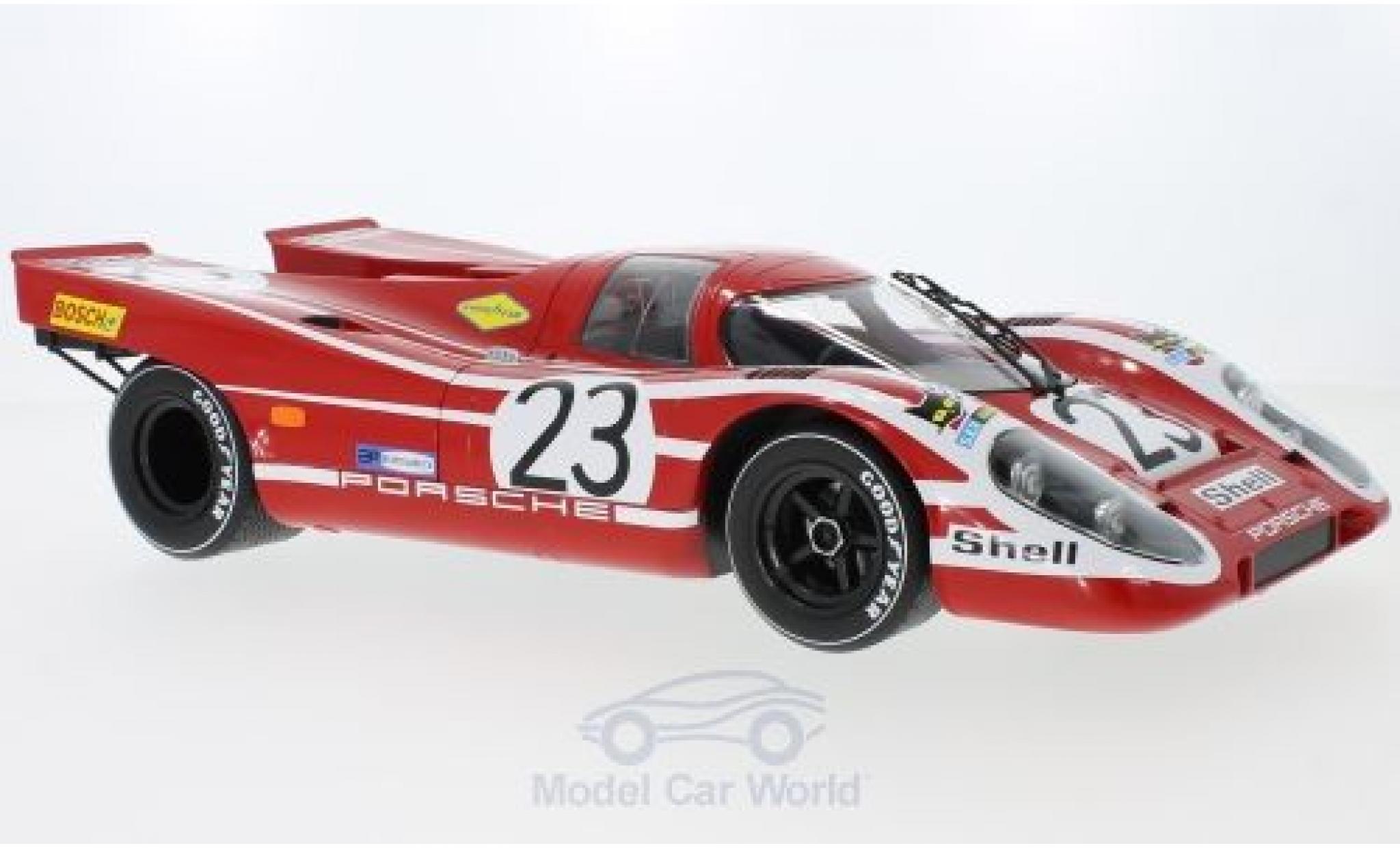 Porsche 917 1970 1/12 Norev K No.23 24h Le Mans 1970 R.Attwood/H.Herrmann modellino in miniatura