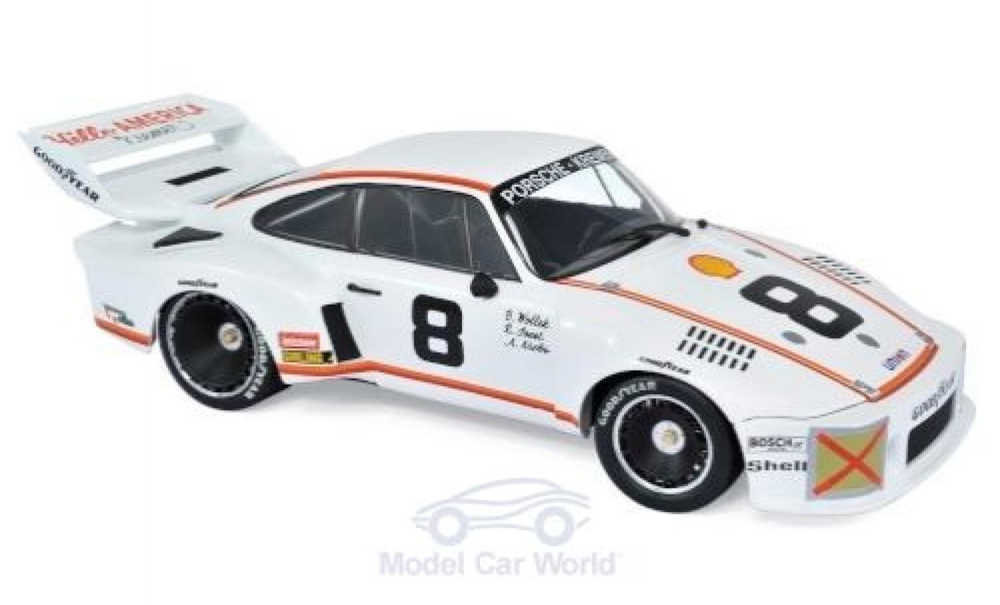 Porsche 935 1977 1/18 Norev No.8 Kremer 24h Daytona 1977 R.Joest/B.Wollek/A.Krebs modellino in miniatura