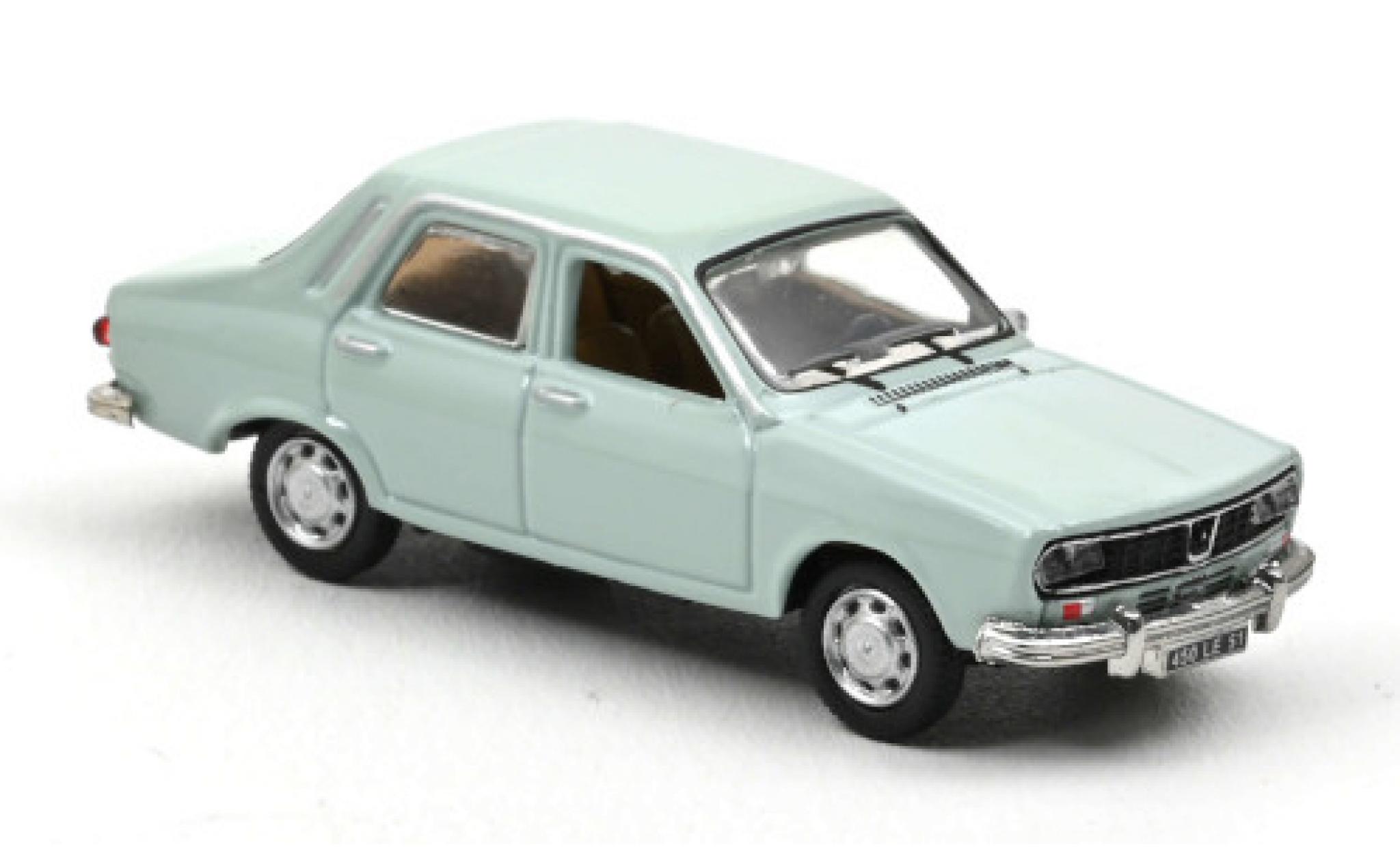 Renault 12 1/87 Norev TL blu 1974 modellino in miniatura