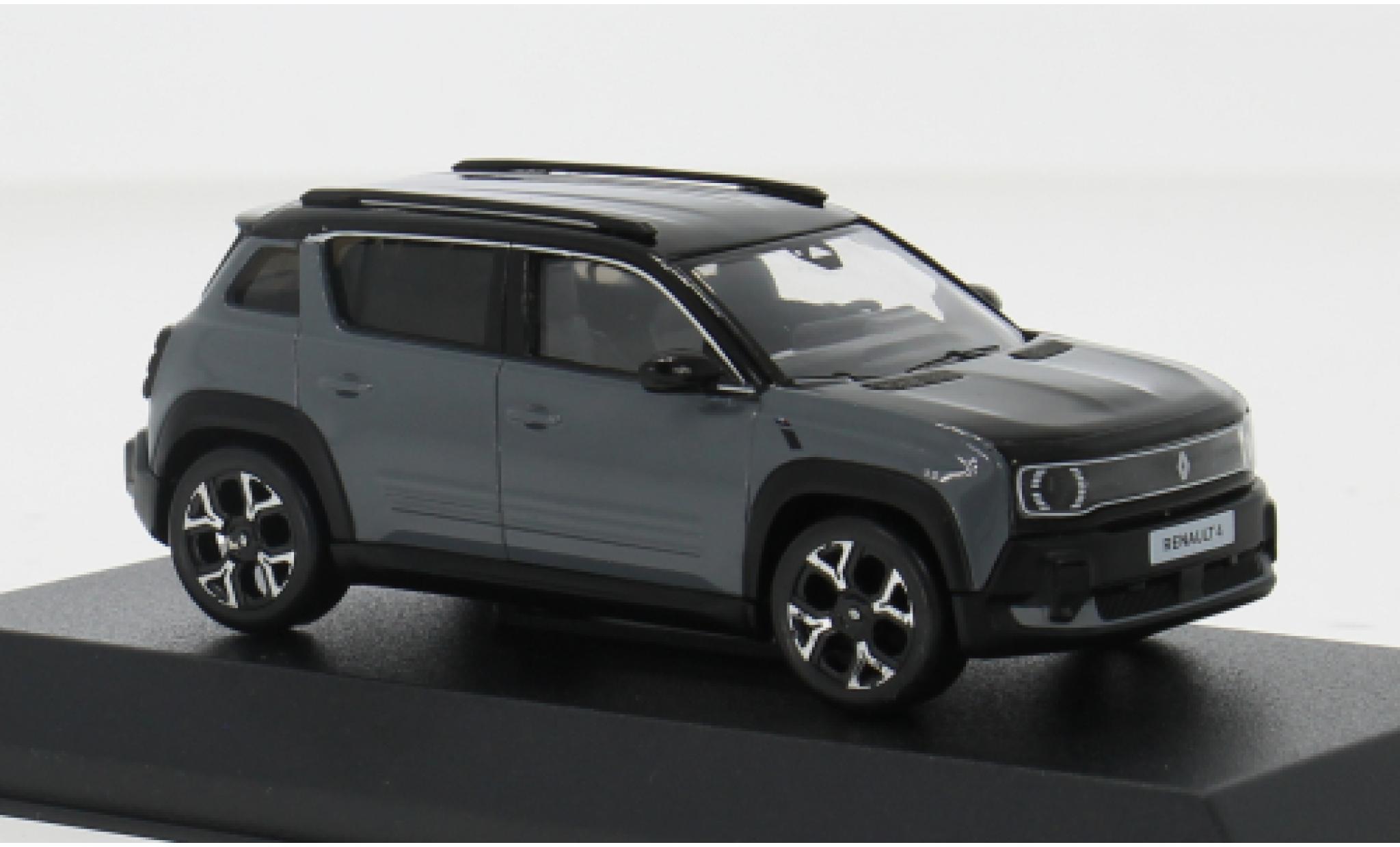 Renault 4 1/43 Norev E-Tech grau 2025 1:3 modellino in miniatura