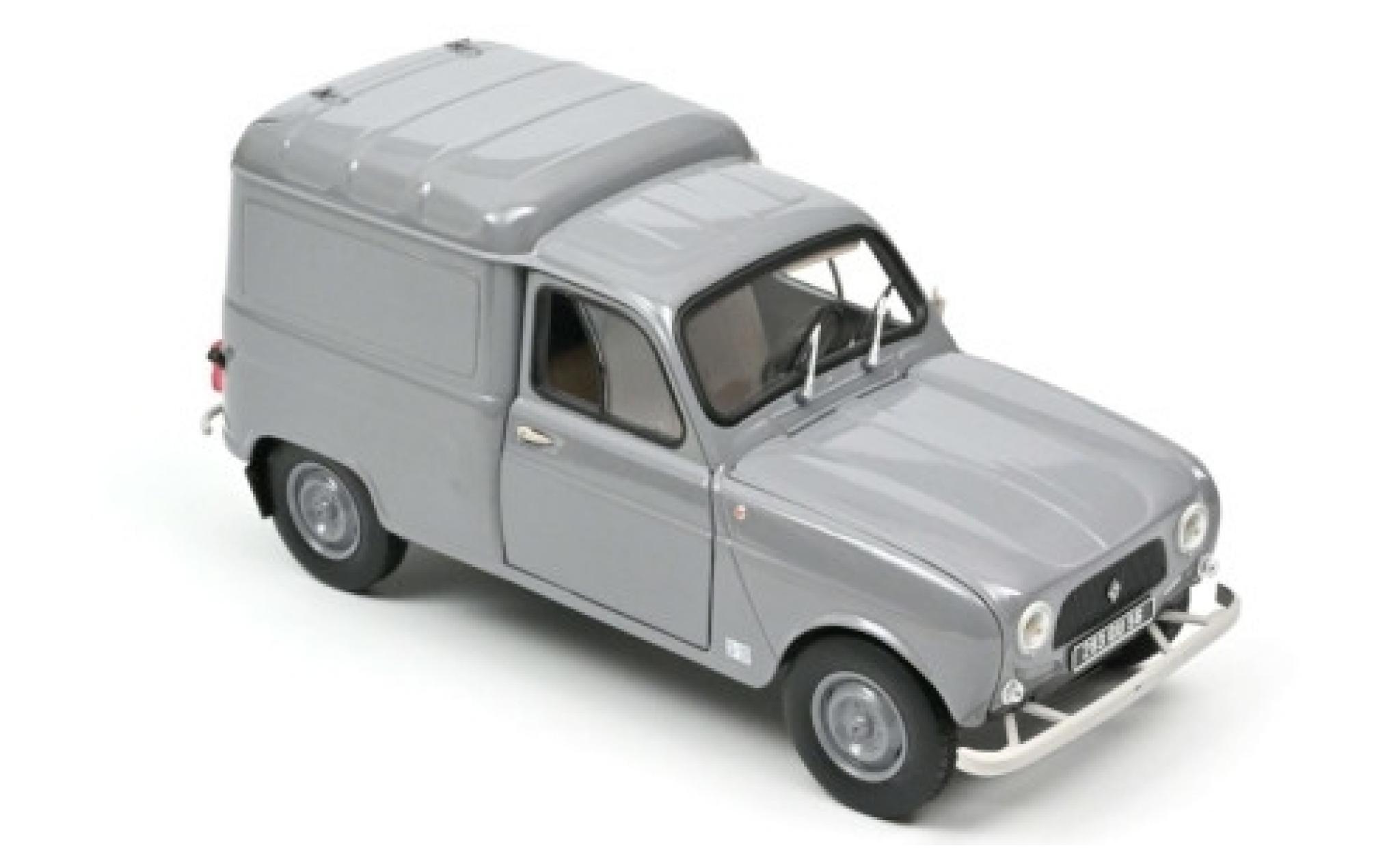 Renault 4 1/18 Norev Fourgonnette grigio 1965 modellino in miniatura