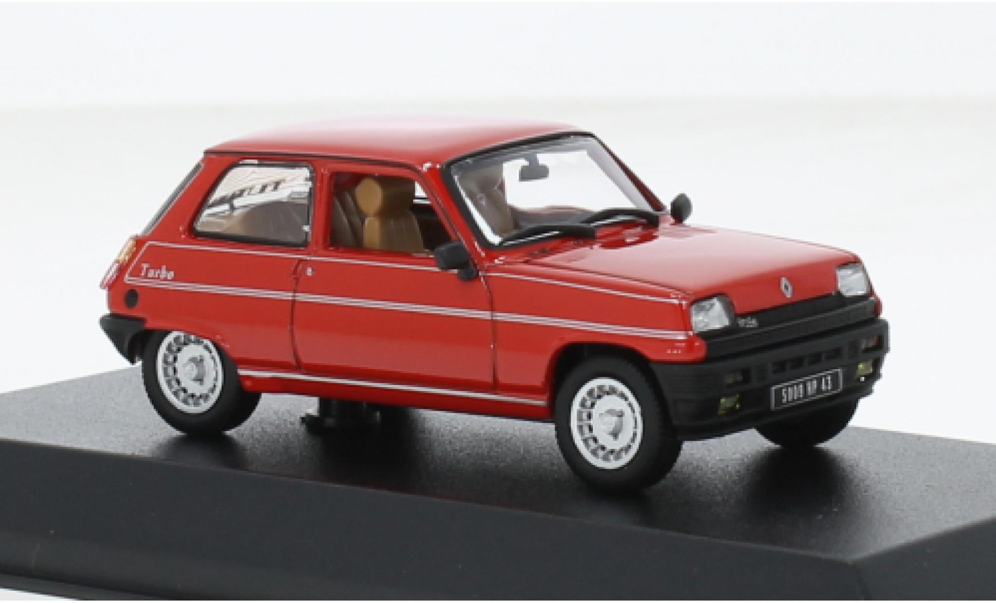 Renault 5 1/43 Norev Alpine Turbo rot 1983 1:43 modellino in miniatura