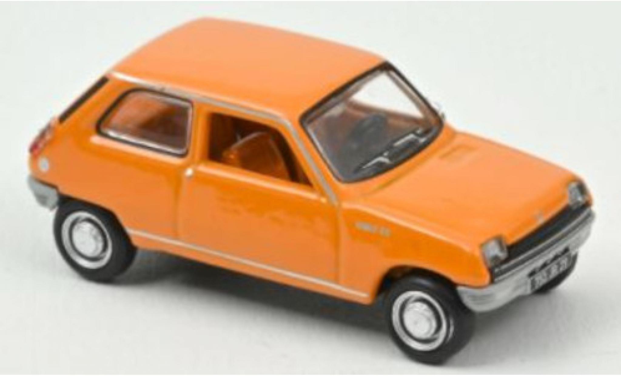 Renault 5 1/87 Norev TL orange 1972 modellino in miniatura