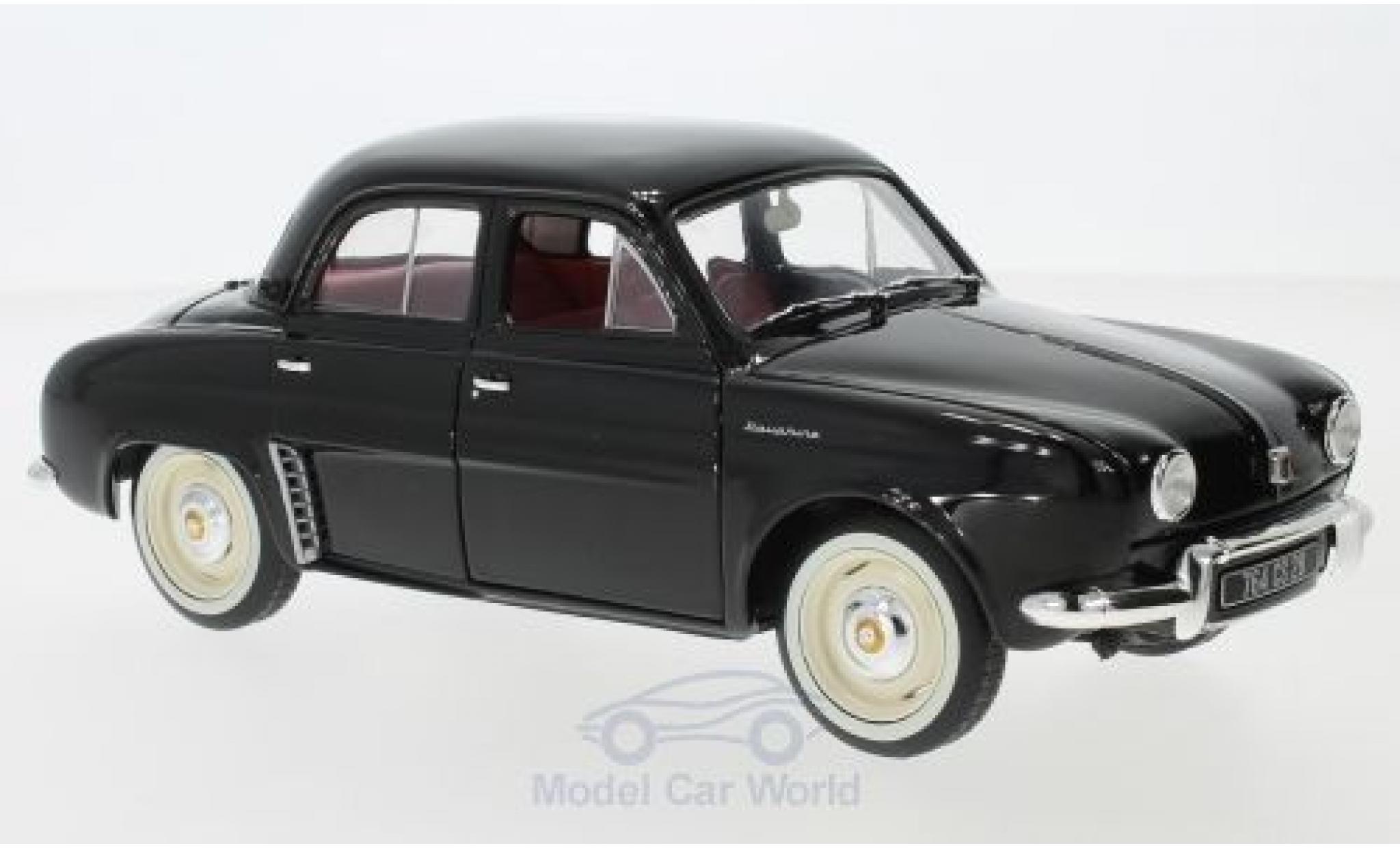 Renault Dauphine 1/18 Norev nero 1958 modellino in miniatura