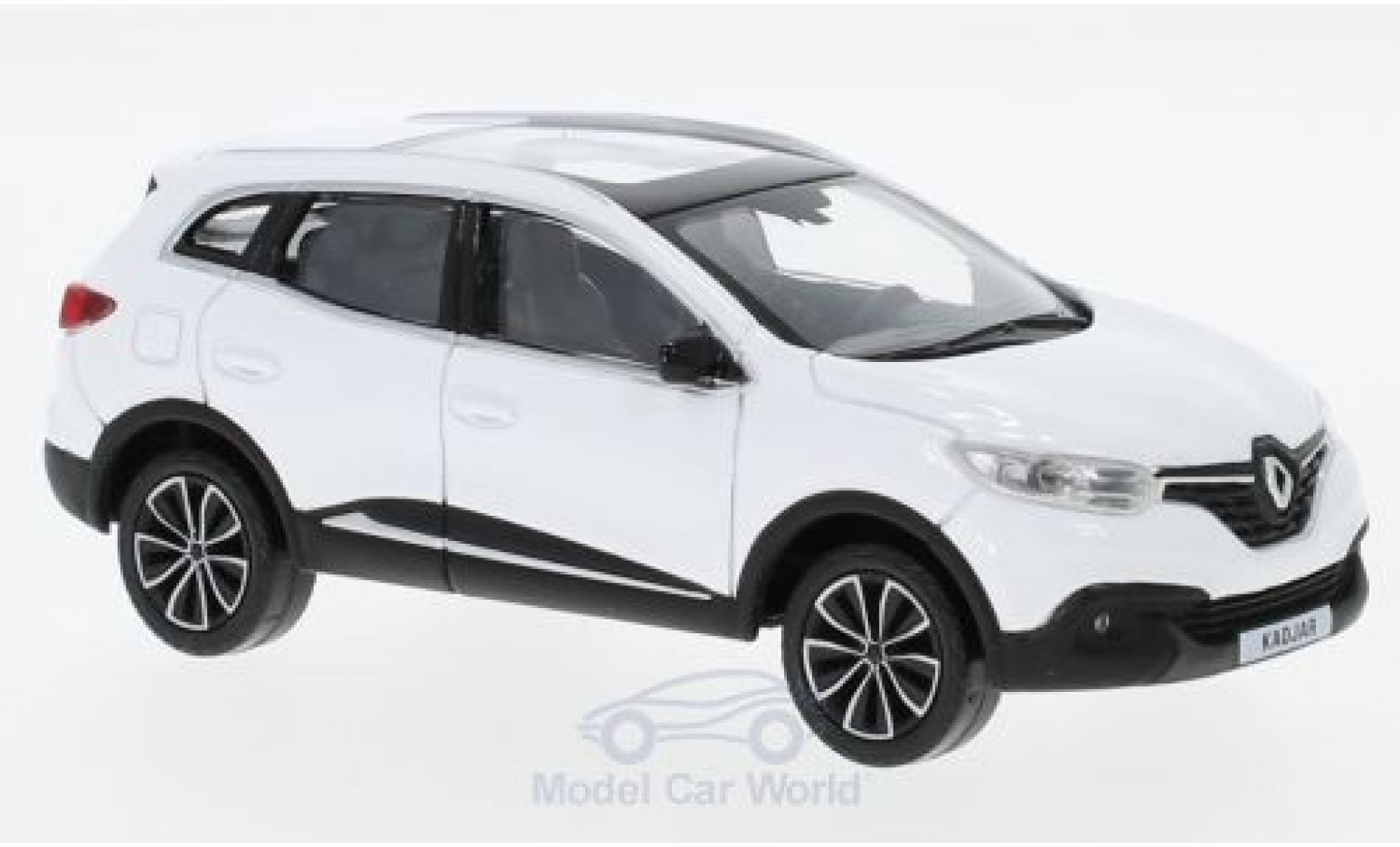 Renault Kadjar 1/43 Norev bianco 2015 modellino in miniatura