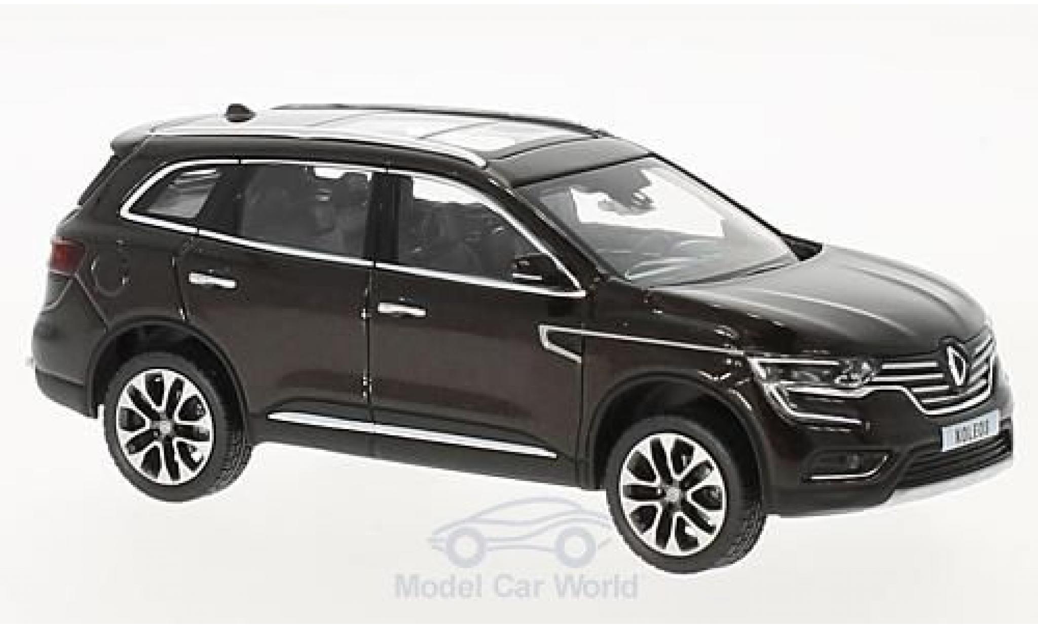 Renault Koleos 1/43 Norev metallico marroneee 2016 modellino in miniatura