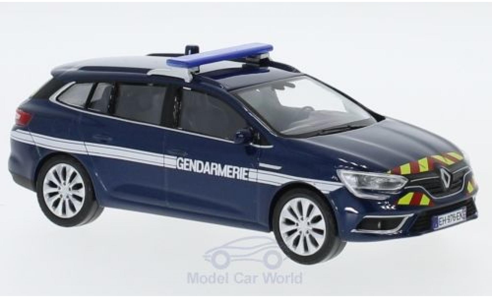 Renault Megane 1/43 Norev Estate Gendarmerie 2016 modellino in miniatura