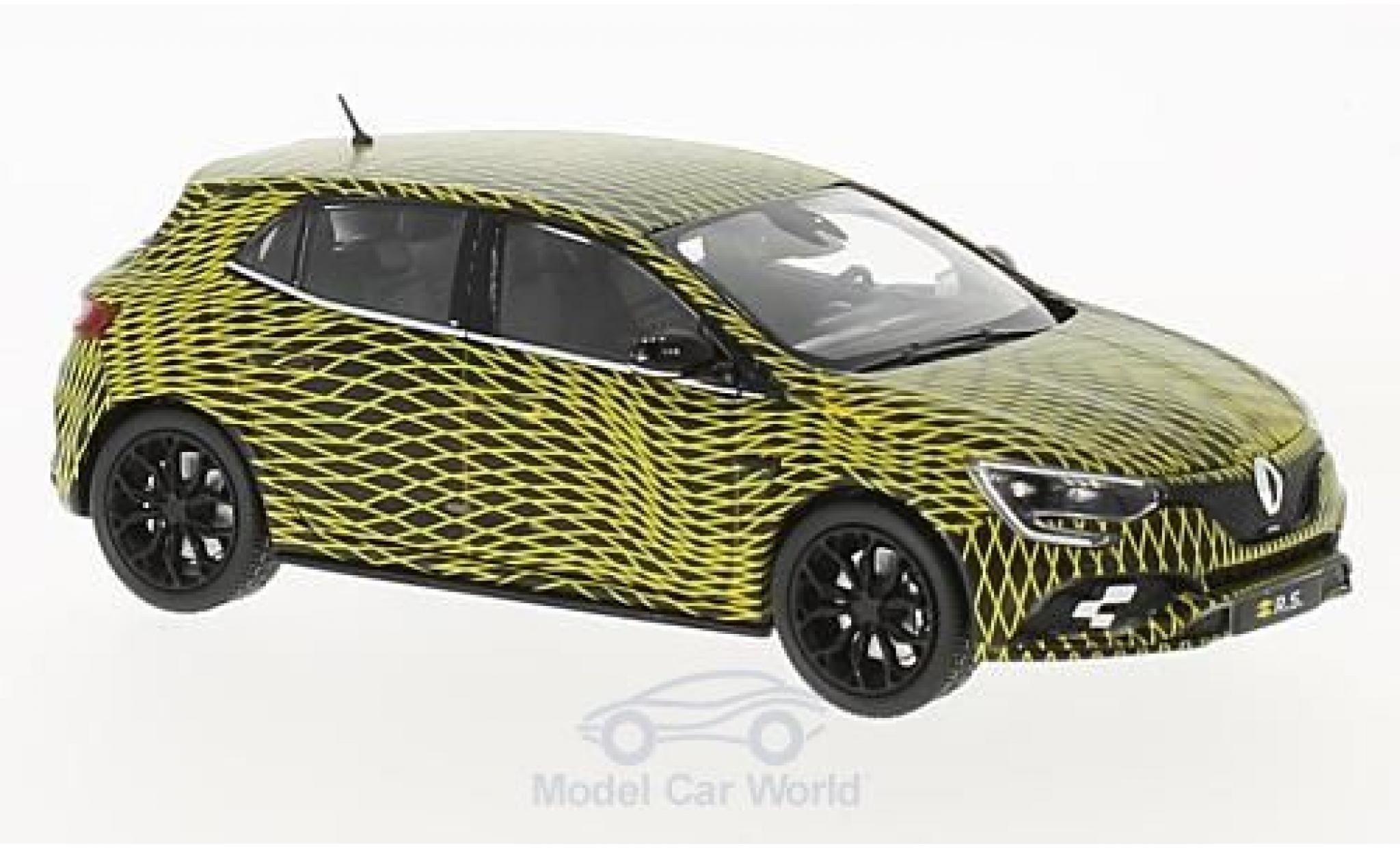 Renault Megane RS 1/43 Norev R.S. 2017 Test Version modellino in miniatura