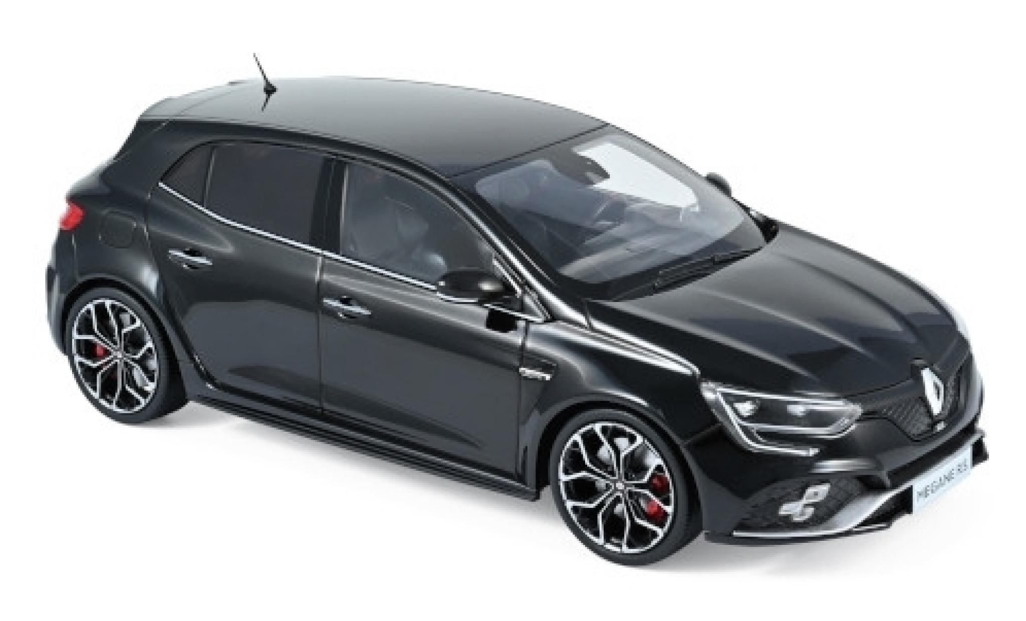Renault Megane 1/18 Norev R.S. nero 2017 modellino in miniatura