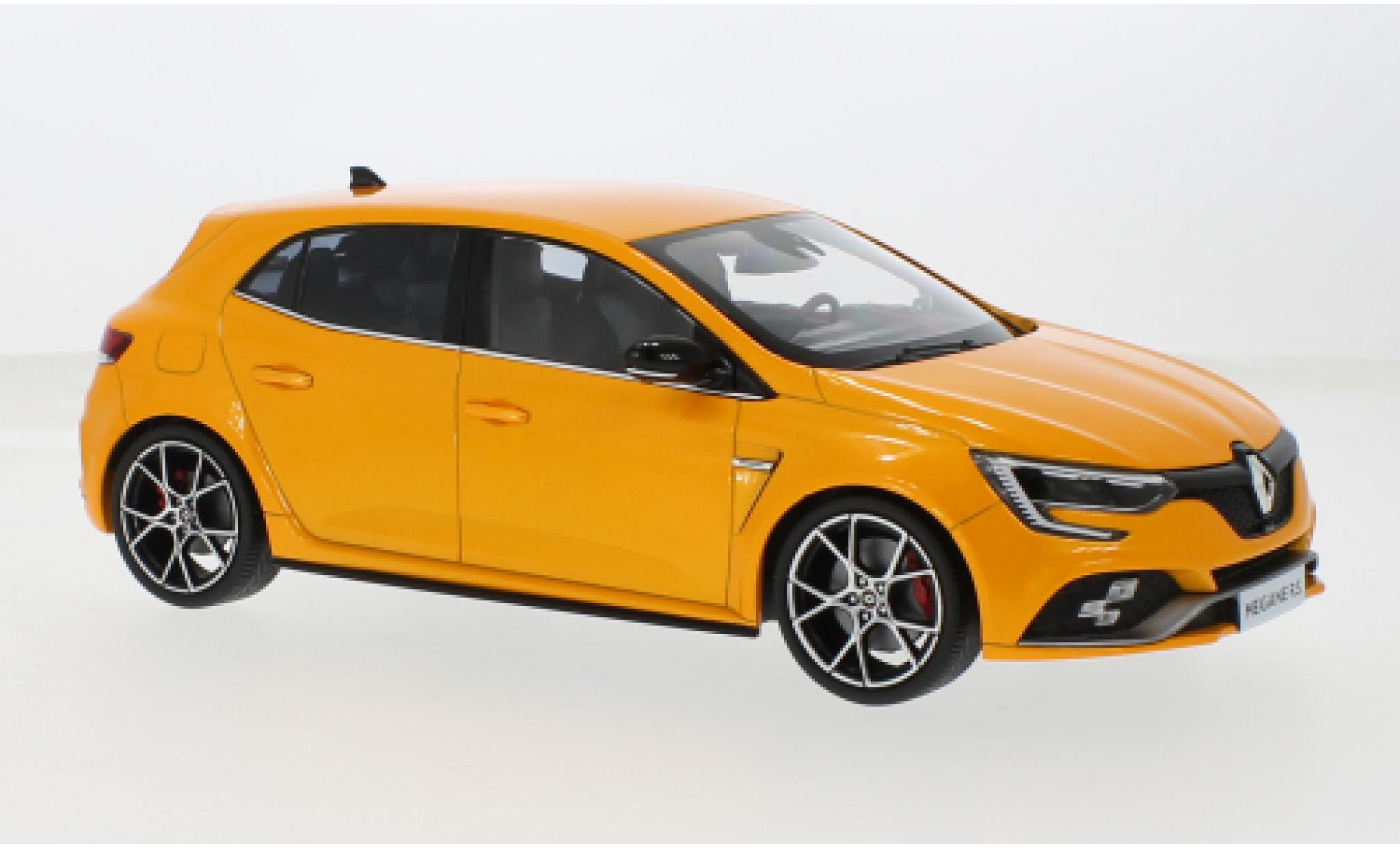 Renault Megane 1/18 Norev R.S. Trophy metallise orange 2022 1:18 modellino in miniatura