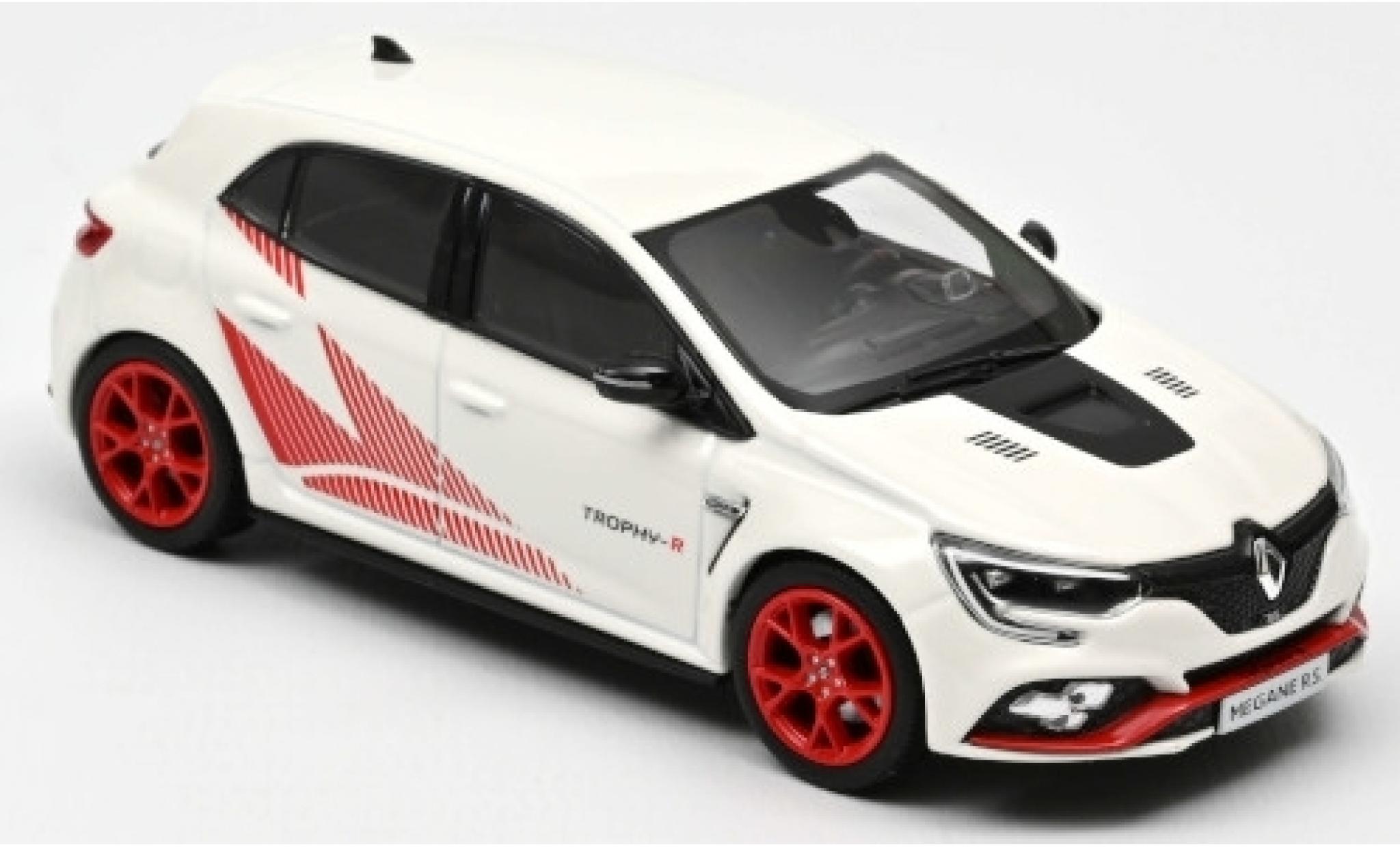 Renault Megane 1/43 Norev R.S. Trophy-R bianco/Dekor 2019 modellino in miniatura