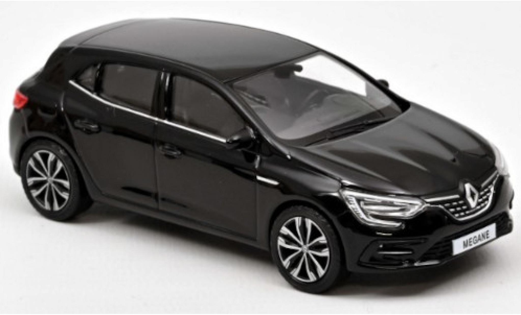 Renault Megane 1/43 Norev nero 2020 modellino in miniatura
