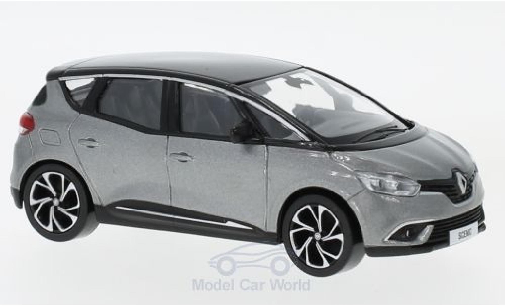 Renault Scenic 1/43 Norev metallico grigio/nero 2016 modellino in miniatura