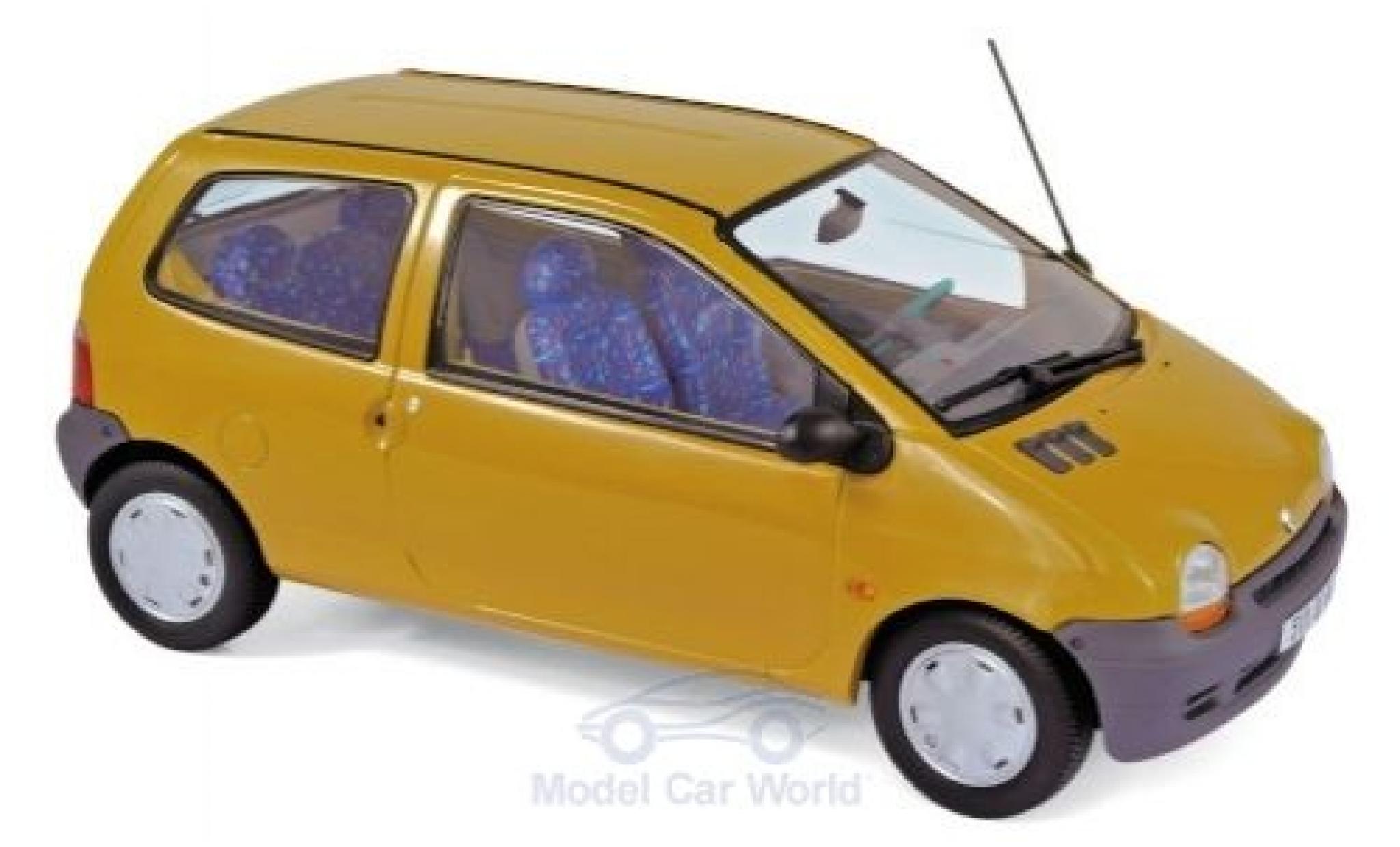 Renault Twingo 1/18 Norev giallo 1993 modellino in miniatura