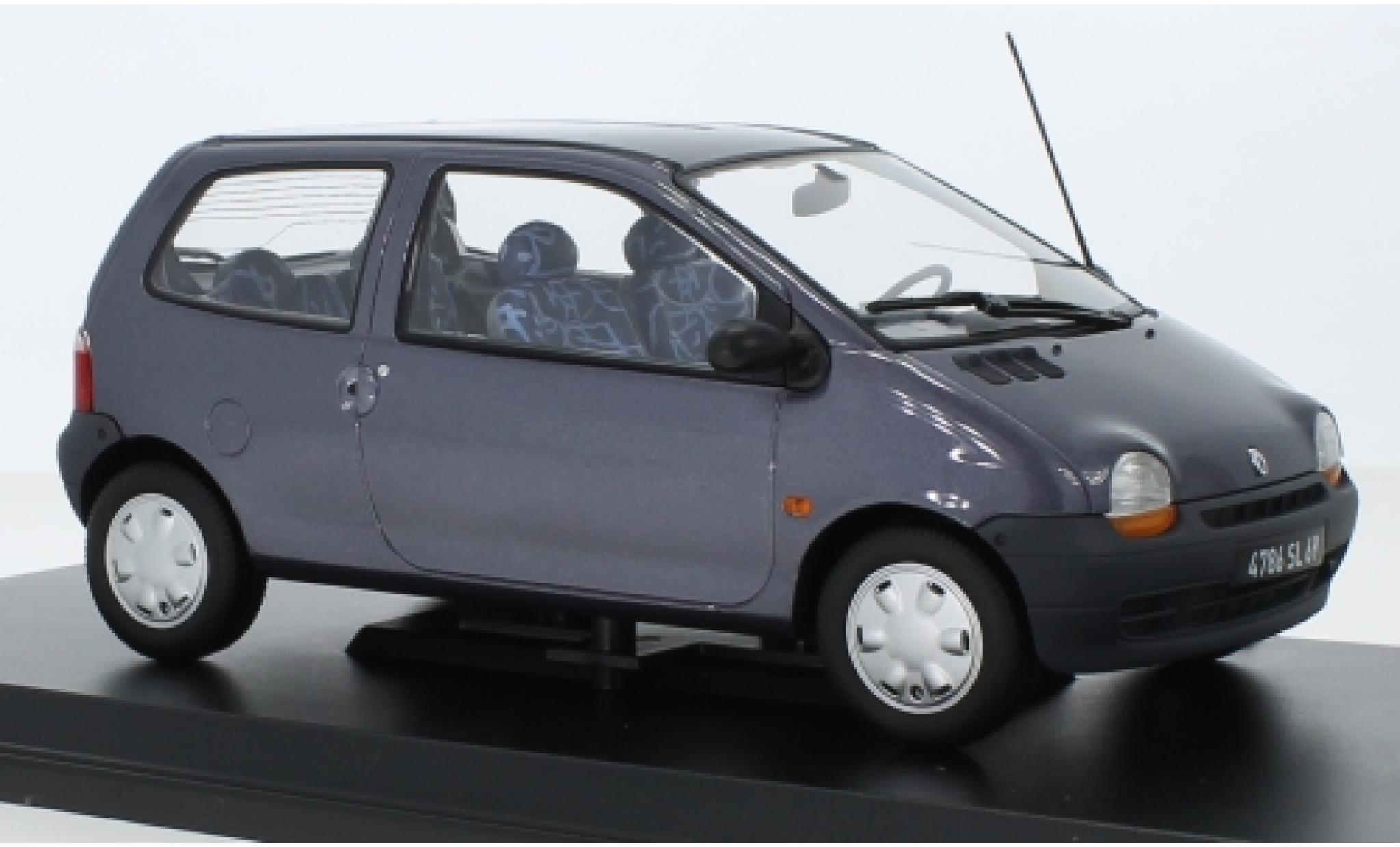 Renault Twingo 1/18 Norev metallico grigio 1995 modellino in miniatura