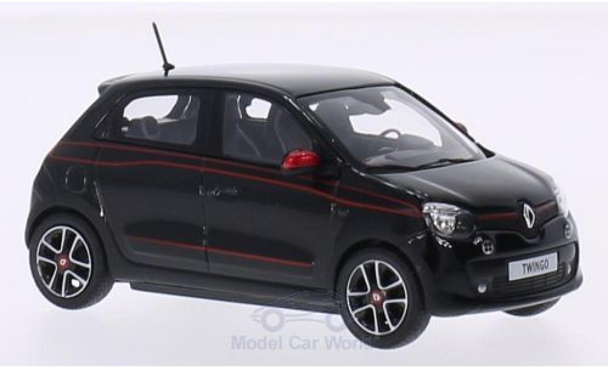 Renault Twingo 1/43 Norev SL Edition One nero/Dekor 2014 modellino in miniatura