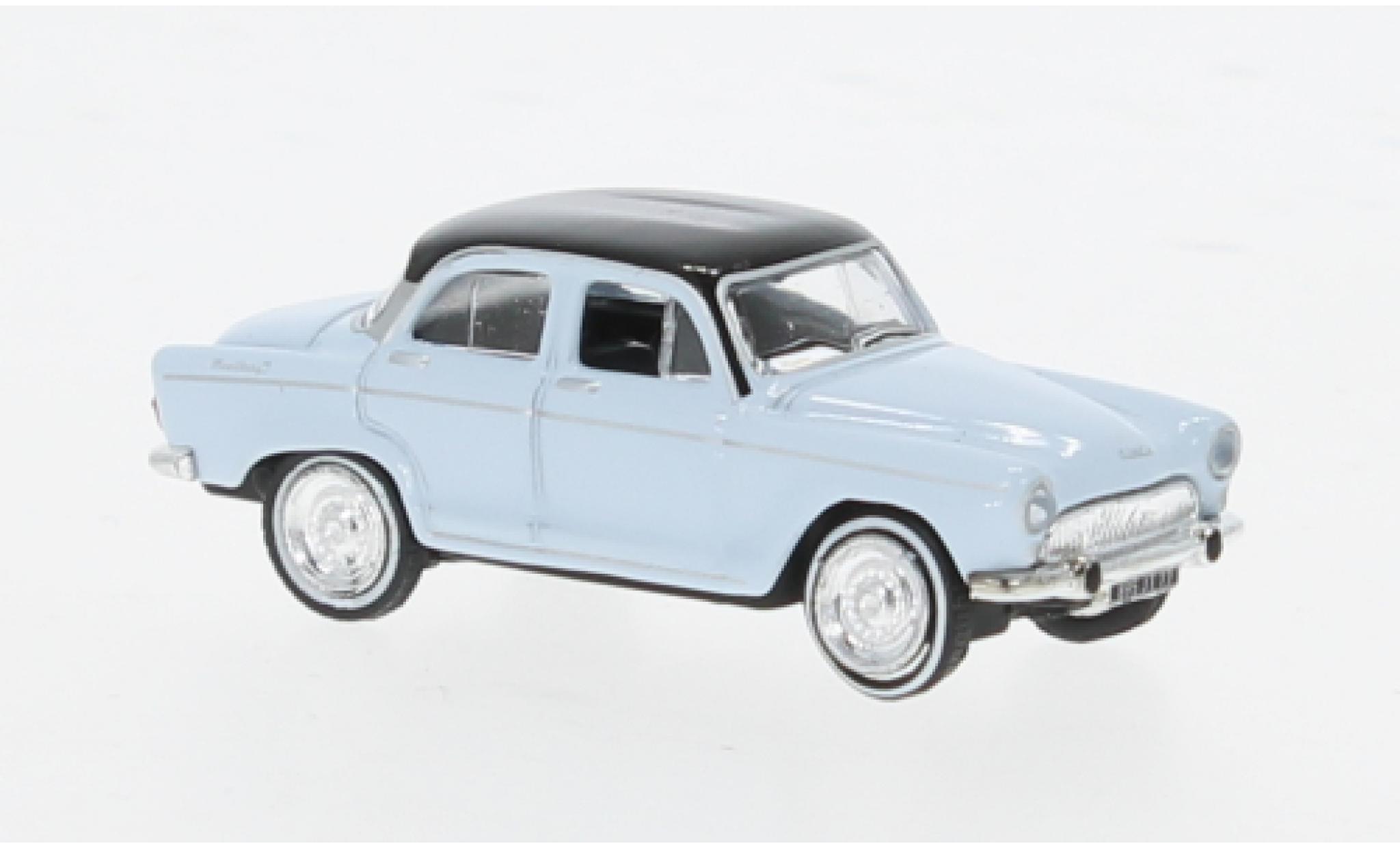 Simca Aronde 1/87 Norev grau/schwarz 1962 1:87 modellino in miniatura