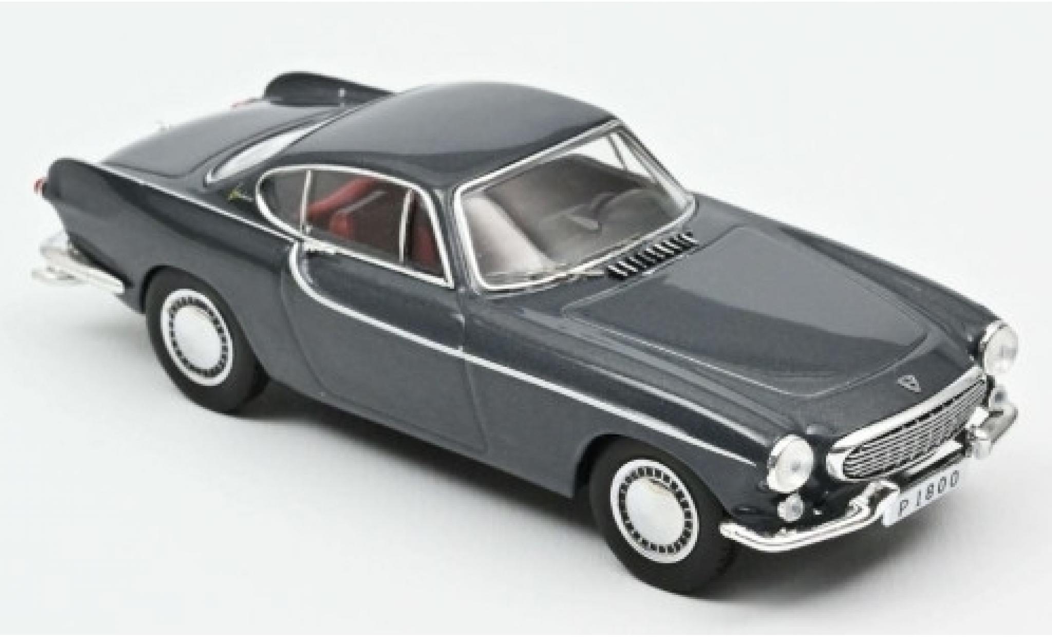 Volvo P1800 1/43 Norev metallico grigio 1963 modellino in miniatura