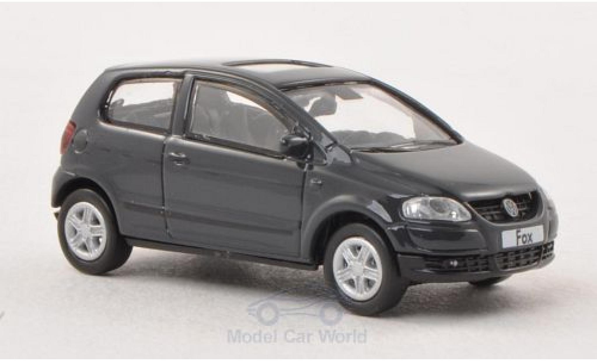 Volkswagen Fox 1/87 Norev grigio 2005 modellino in miniatura