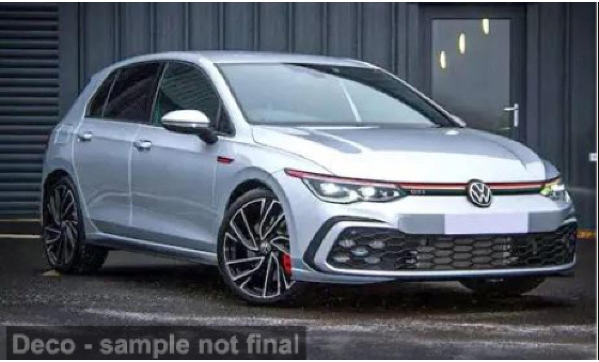 Volkswagen Golf Norev GTI silber 2020 1:43 modellino in miniatura
