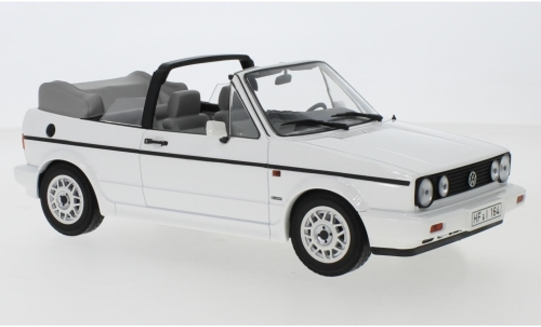Volkswagen Golf 1/18 Norev I Cabriolet bianco 1992 modellino in miniatura