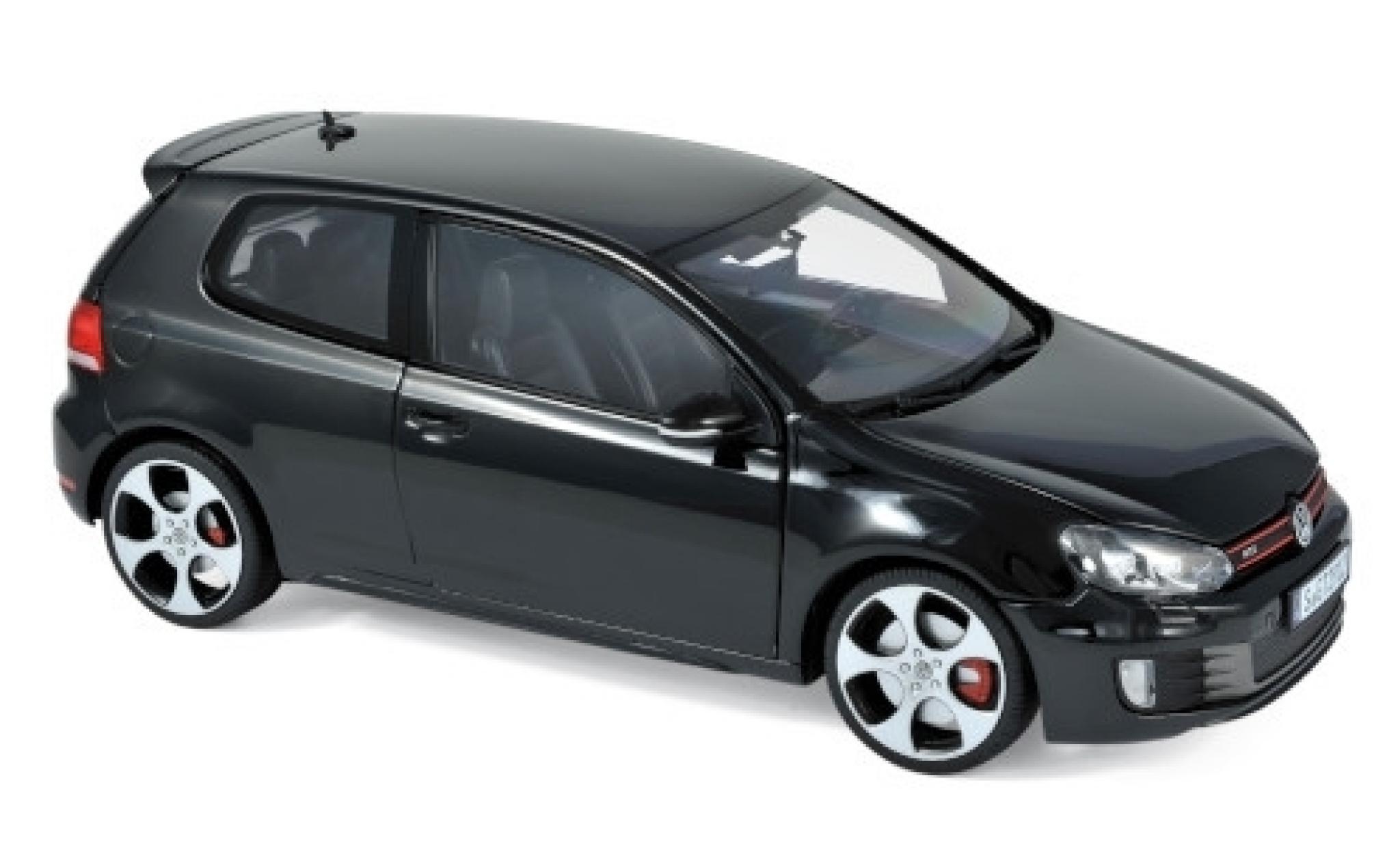 Volkswagen Golf 1/18 Norev VI GTI nero 2009 modellino in miniatura