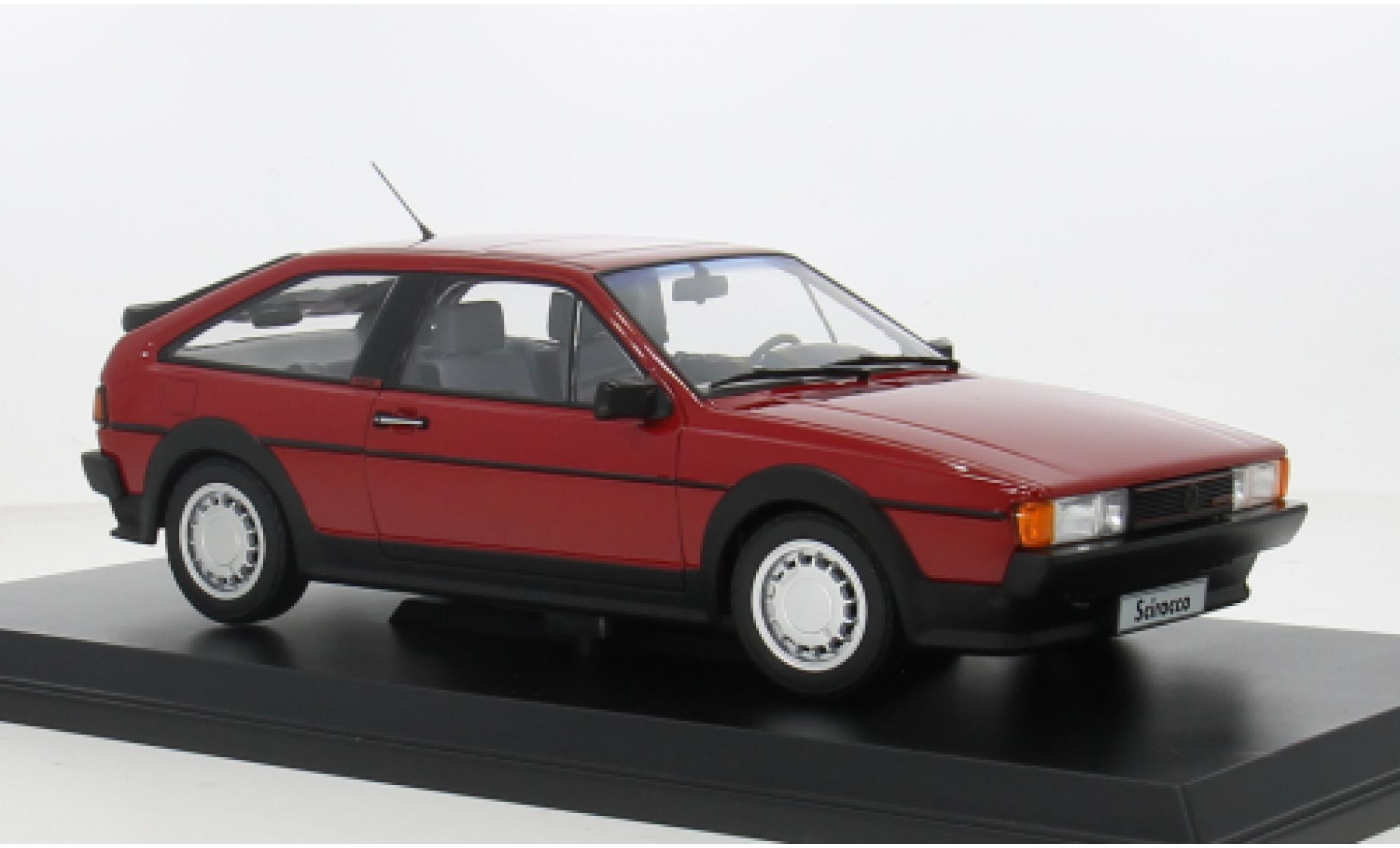 Volkswagen Scirocco 1/18 Norev II GTX 16V rot 1988 1:18 modellino in miniatura