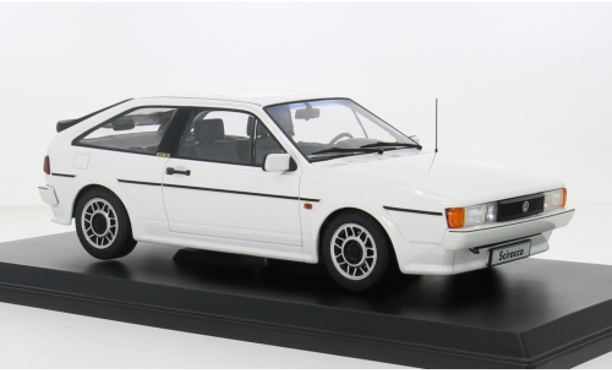 Volkswagen Scirocco 1/18 Norev II GTX 16V weiss 1992 1:18 modellino in miniatura