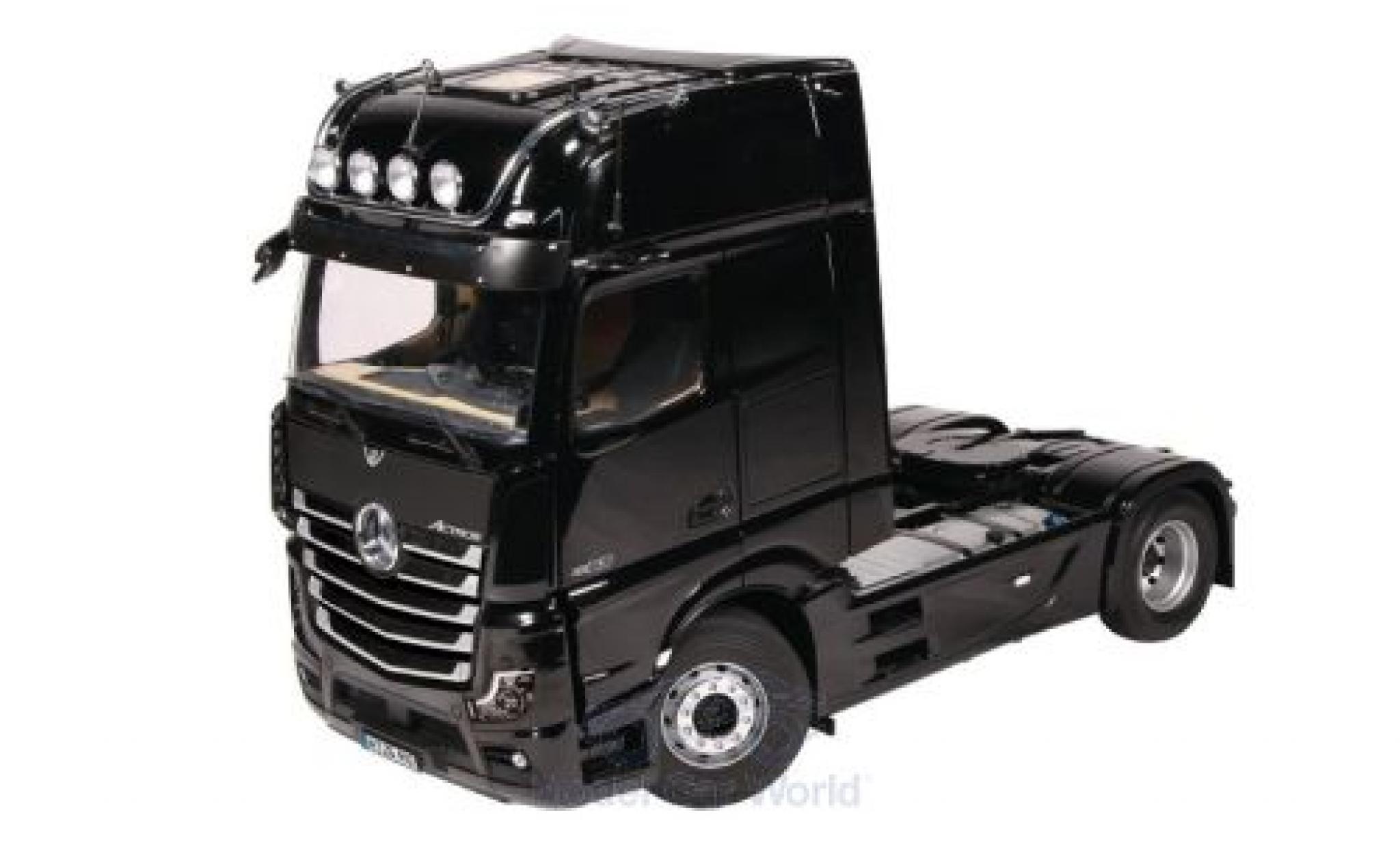 Mercedes Actros 1/18 NZG GigaSpace 4X2 nero 2018 modellino in miniatura