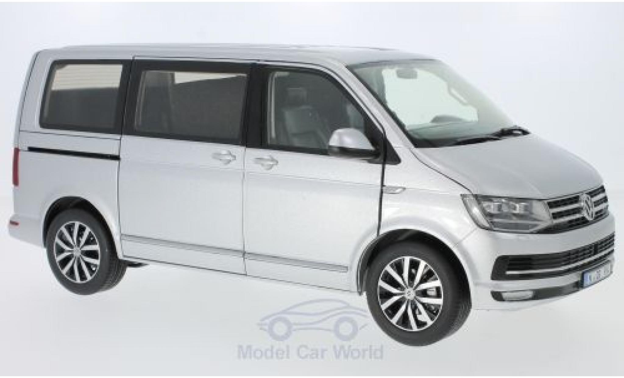 Volkswagen T6 1/18 NZG Multivan grigio 2016 Highline modellino in miniatura
