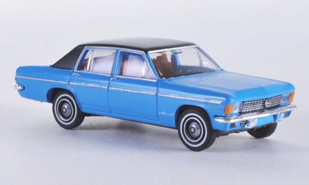 Opel Admiral 1/87 Brekina B blu/matt-nero modellino in miniatura