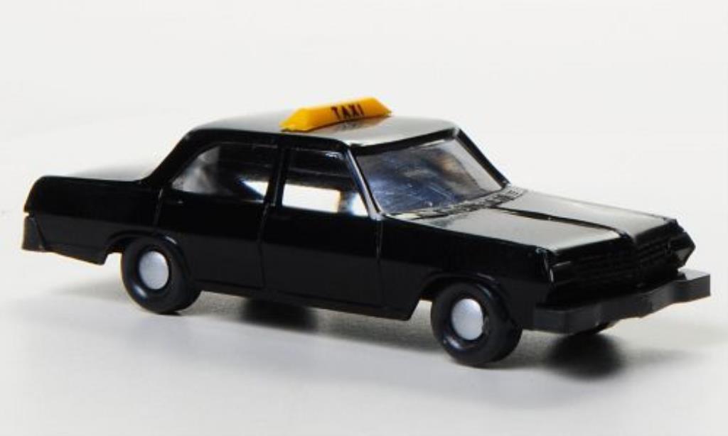 Opel Admiral 1/160 Wiking Taxi nero modellino in miniatura