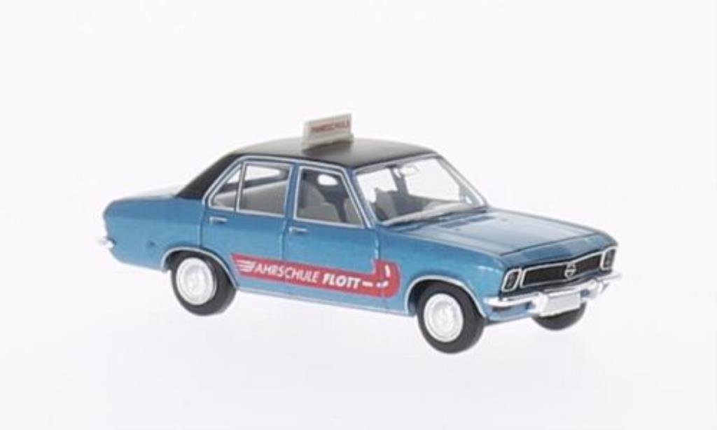 Opel Ascona A 1/87 Brekina A Fahrschule Flott modellino in miniatura