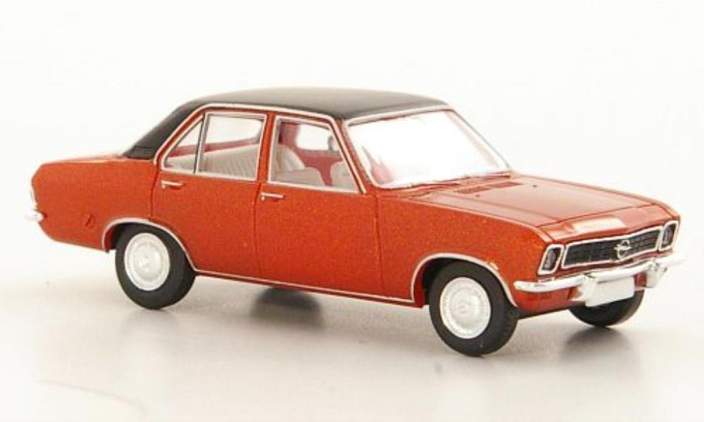 Opel Ascona A 1/87 Brekina A kupfer/matt-nero 4-Turer modellino in miniatura