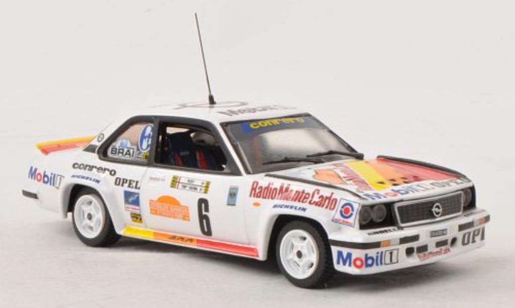 Opel Ascona B 1/43 Vitesse B 400 No.6 Conrero Rally Sanremo 1981 modellino in miniatura