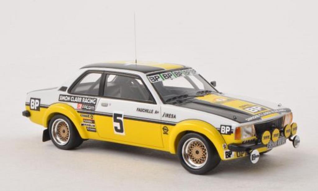 Opel Ascona B 1/43 Neo B Gr.2 No.5 Simon Clarr Racing Rally Antibes 1980 modellino in miniatura